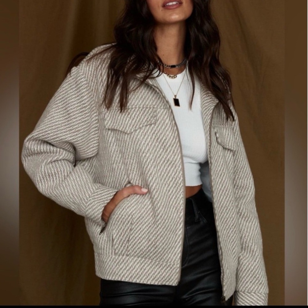 Bohme/12th Tribe Wool Moto Jacket